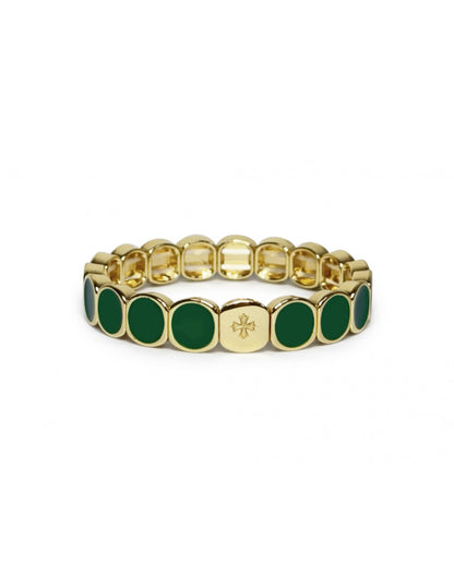 Bracelet Dame  Métal émaillé EMERAUDE LAUREN STEVEN