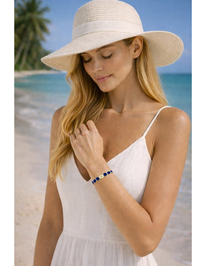 Bracelet Dame  Métal émaillé MARINE LAUREN STEVEN
