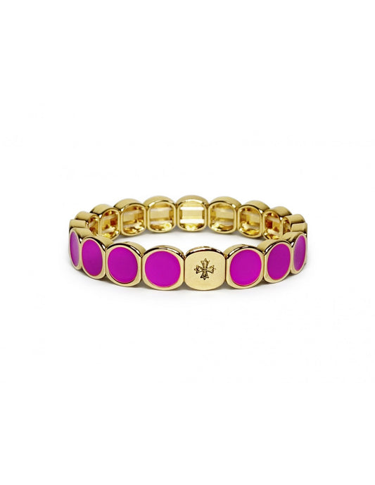 Bracelet Dame  Métal émaillé LILAS LAUREN STEVEN