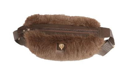 Sac porté de travers Effet fourrure TENDANCE - PELLETTI LE VOYAGE EN PANIER