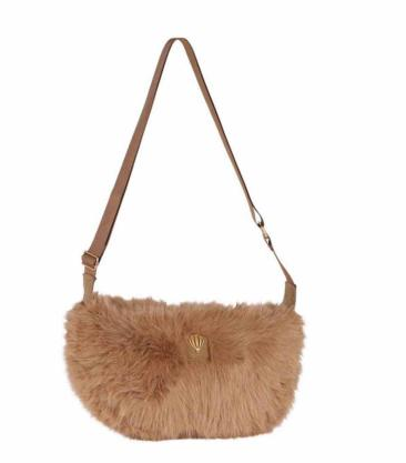 Sac porté de travers Effet fourrure TENDANCE - PELLETTI LE VOYAGE EN PANIER