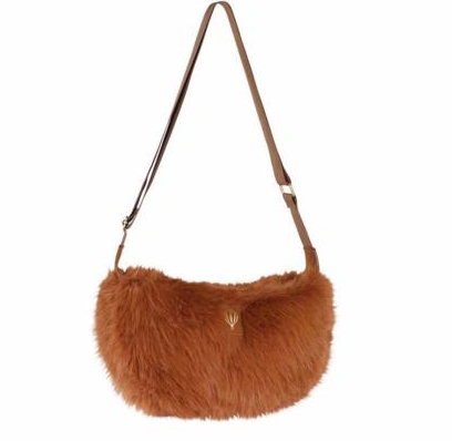 Sac porté de travers Effet fourrure TENDANCE - PELLETTI LE VOYAGE EN PANIER