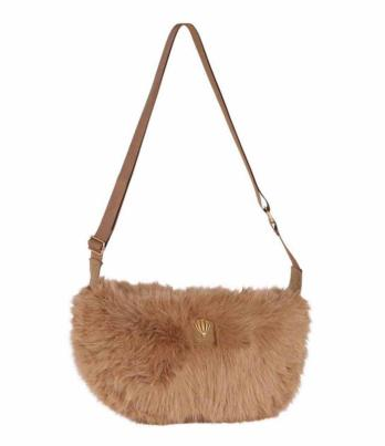 Sac porté de travers Effet fourrure TENDANCE - PELLETTI LE VOYAGE EN PANIER