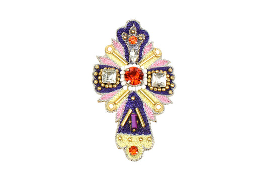 Broche rock Rocca | Indigo  NAHUA