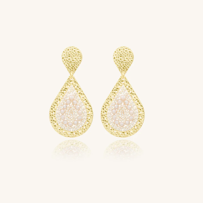 Boucles d'oreilles Dame Baker Sable SANTIBE
