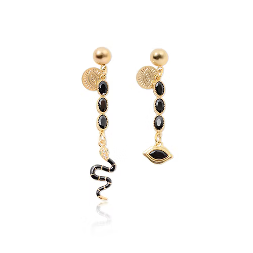 Boucles d'oreilles Femme Nomade - Serpent MADAMIRMA