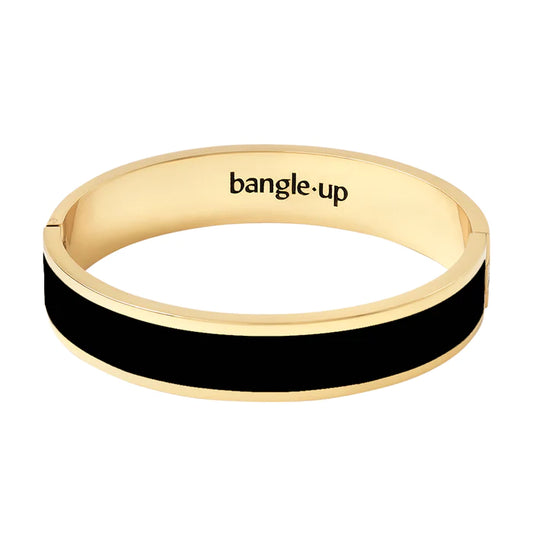 Bracelet Dame Bangle Ovale - Noir BANGLE-UP
