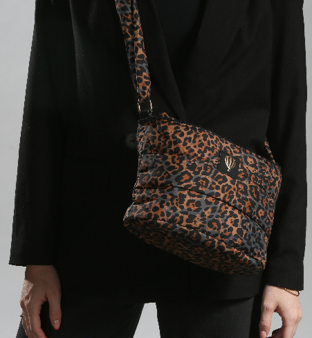 Sac porté travers femme TENDANCE LÉOPARD - CARLIFAUVE