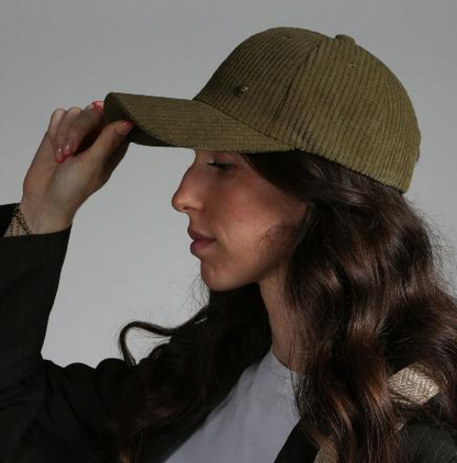 Casquette velours  COTELÉ TENDANCE - DUVISKET  LE VOYAGE EN PANIER