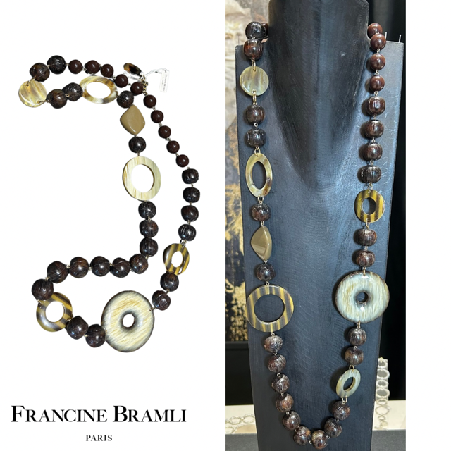 SAUTOIR Femme acétate FRANCINE BRAMLI