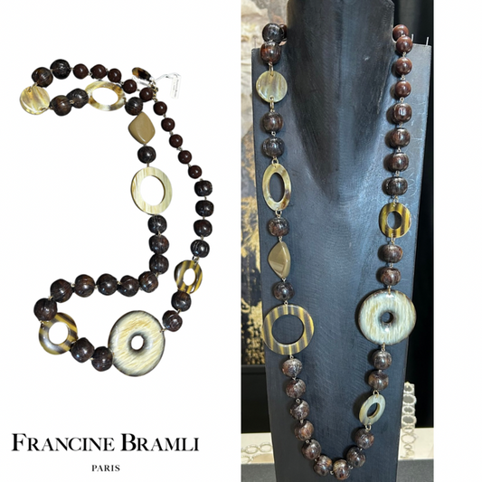 SAUTOIR Femme acétate FRANCINE BRAMLI