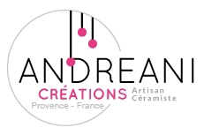 Collier Saturne PVC KAKI ANDREANI Créations