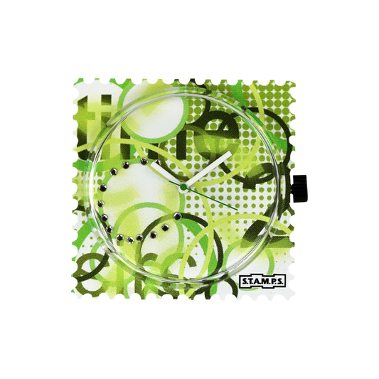 CADRAN STAMPS Diamond green time 105808