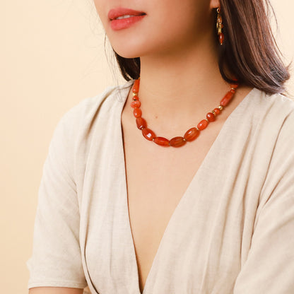 COLLIER AGATE Nature Bijoux