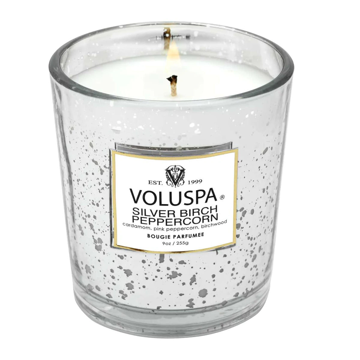 SILVER BIRCH PEPPERCORN BOUGIE FORMAT CLASSIQUE