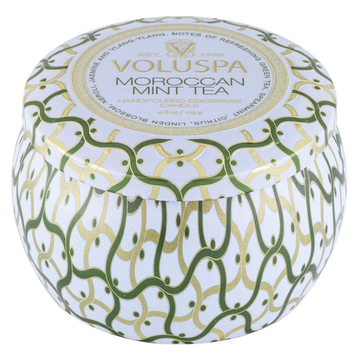 MOROCCAN MINT TEA MINI-BOUGIE EN MÉTAL  8114 VOLUSPA