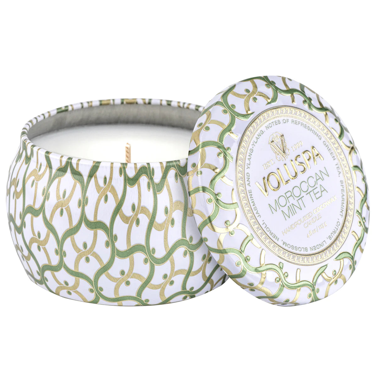 MOROCCAN MINT TEA MINI-BOUGIE EN MÉTAL  8114 VOLUSPA