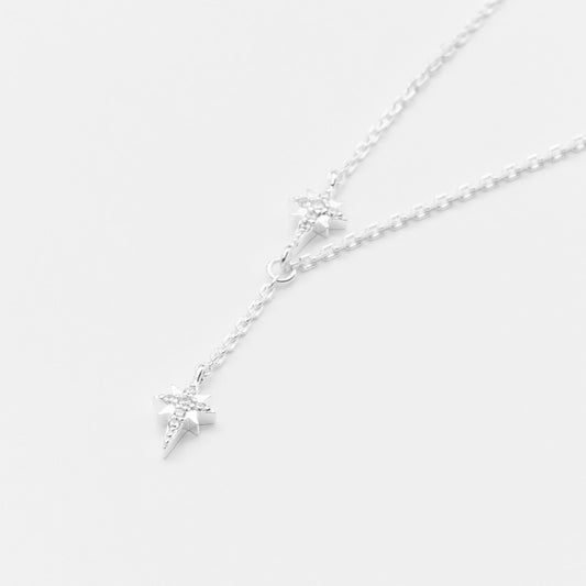 Collier argent étoile CANYON C10749
