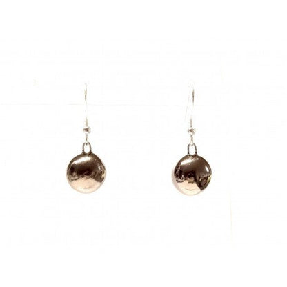 BOUCLES D OREILLES GEVOLE MYRTILLE CERAMIQUE METALLISEE