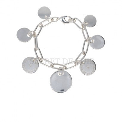 BRACELET SECRET DE CUIR 5 PASTILLES